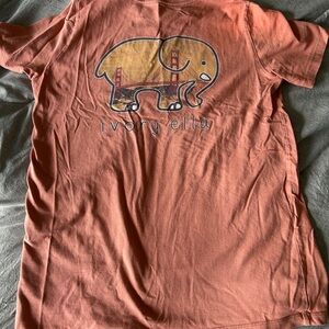 Ivory Ella Pinkish orange Graphic T-Shirt